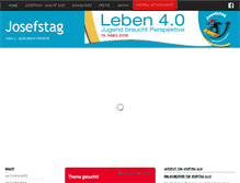Tablet Screenshot of josefstag.de